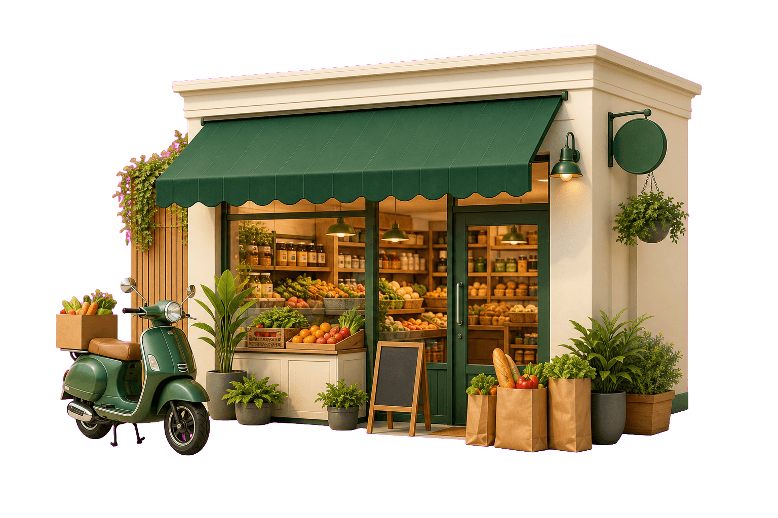 Toko grocery Market Snap dengan pengiriman cepat